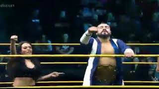 Johnny Gargano vs Andrade Cien Almas NXT Championship Rematch [upl. by Acalia960]