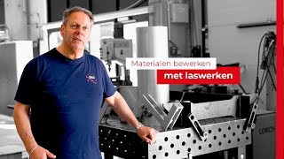 Materialen bewerken met laswerken 🧑🏻‍🏭 [upl. by Rasec]