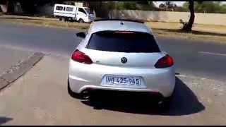 VW Scirocco R Rogue Performance Exhaust System Non Resonated [upl. by Thunell]