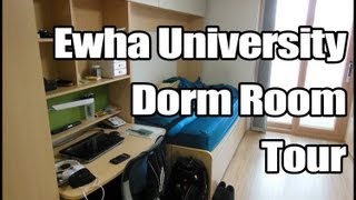 Ewha Dorm Room Tour [upl. by Alleber]