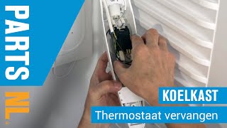 Thermostaat vervangen van koelkast PartsNL uitleg [upl. by Ehgit]