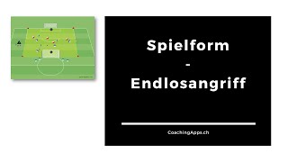 Fussball Spielform Endlosangriff [upl. by Gronseth571]