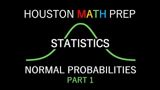 Normal Probabilities  Part 1 [upl. by Nyleaj]