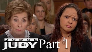 Judge Judy Thinks Woman Is Making Up Stories  Part 1 [upl. by Claman]