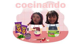 bris y vianney preparando la famosa merienda de tiktok 😱😱‼️ [upl. by Milka]