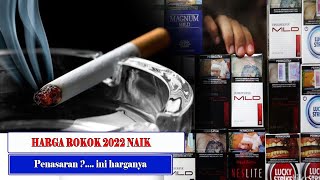 HARGA ROKOK 2022 ESSE SAMPURNA MILD DAN ROKO LAINNYA [upl. by Ycak896]