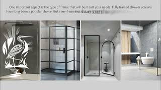 How To Install SemiFrameless Shower Screens [upl. by Princess41]