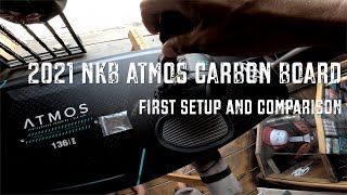 2021 NKB Atmos Carbon Board First Setup and Comparison [upl. by Aihsekin]