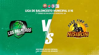 LBM U16  Los Palmeros de PUNTA CANA VS Paso Fino de NISIBON [upl. by Aylat]