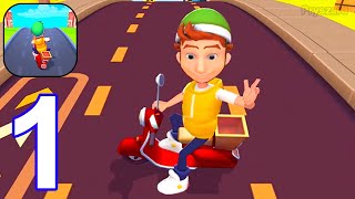 Paper Boy Race Run amp Rush 3D  Gameplay Walkthrough Part 1 Goodwell amp Los Angeles Android [upl. by Yecniuq]