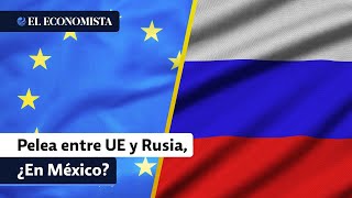 Batalla verbal entre la UE y Rusia en México [upl. by Ehcor588]