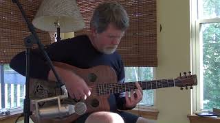 Banks Of The Ohio  Open G  Solo Resonator Guitar [upl. by Duky273]