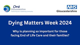 Dying Matters Week 2024  Why is planning so important [upl. by Broucek]