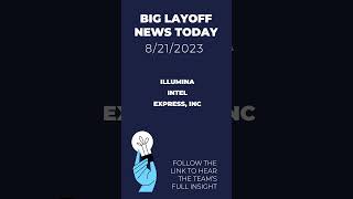 LAYOFF NEWS August 21 2023 layoffs jobs careers [upl. by Julieta]