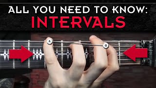 Ultimate Beginners Guide To Intervals On The Guitar [upl. by Coleen559]