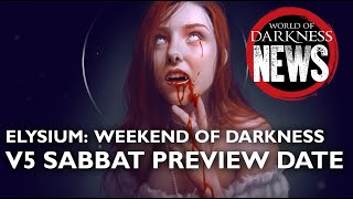 V5 Sabbat preview  World of Darkness News [upl. by Balbur186]