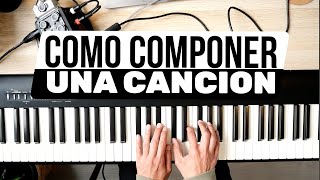 Cómo componer una canción rápido en piano [upl. by Dagny]