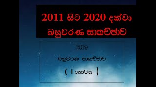 2019 CHEMISTRY MCQ PART 01 [upl. by Atirys219]