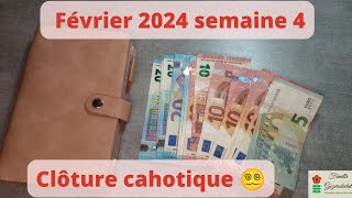 Enveloppe budgétaire  on fini la dernière semaine de février [upl. by Ytomit22]