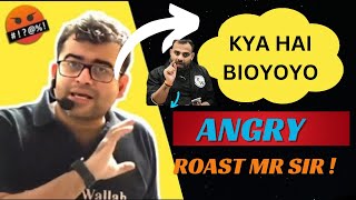 NOMESH SIR ने किया Mr Sir को ROAST🤬🤬NOMESH SIR ANGRY 😡BIOYOYO KYA HAI YE 🥵🤣nomesh sir roast mr sir [upl. by Farant]