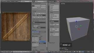 how to apply textures in blender 27x beginners [upl. by Patman249]