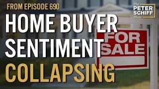 Home Buyer Sentiment Is Collapsing  The Peter Schiff Show Podcast [upl. by Larue]