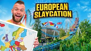 22 DAYS TO RIDE OVER 100 ROLLER COASTERS IN EUROPE  The Full Series [upl. by Notnirb131]