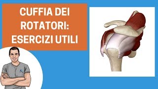 Cuffia dei rotatori infiammata esercizi per ridurre il dolore [upl. by Gmur]