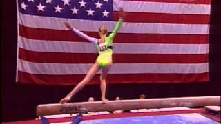 Nastia Liukin  Balance Beam  2005 Visa Championships  Women  Day 2 [upl. by Deevan]