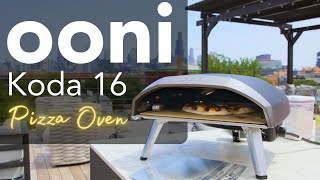 Ooni Koda 16 Pizza Oven Easy Homemade Pizza [upl. by Neerac808]