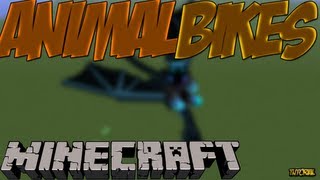 Minecraft Mods Showcase  Animal Bikes Mod 18  1710  182 [upl. by Lynnea]