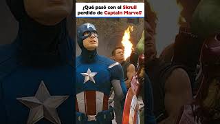 Tramas sin resolver de Marvel pt4 ¿Qué pasó con el Skrull perdido de Captain Marvel Shorts [upl. by Alegnat]