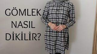 Gömlek Nasıl Dikilir  ortadüzey [upl. by Eivlys]