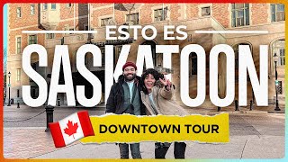 LA CARA QUE NO CONOCÍAS DE SASKATOON🤩 El video que hubiésemos querido ver antes de llegar🇨🇦 [upl. by Adamo]