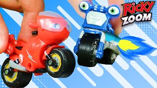 🔴Toy Episodes 247 LIVE ⚡️Ricky Zoom⚡️ Cartoons for Kids  Ultimate Rescue Motorbikes for Kids [upl. by Sarilda]