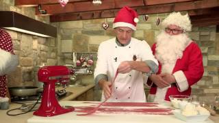 TAGLIATELLE ROSSE CON GORGONZOLA E NOCI  Video Ricetta  Grigio Chef [upl. by Kancler]