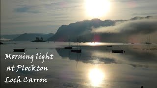 Early morning at Plockton Loch Carron [upl. by Millar]