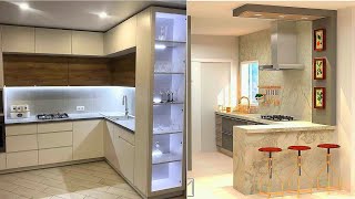 100 Modular Kitchen Design Ideas 2024 Open Kitchen Cabinet Colors Modern Home Interior Design Ideas [upl. by Enos]