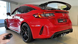 2023 Honda Civic Type R  Visual Review Sound Exterior Interior amp LogR [upl. by Yenwat]