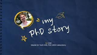 My PHD story  Liad [upl. by Winthrop]