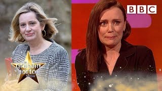 Keeley Hawes reveals she watched the REAL Home Secretary for Bodyguard  BBC The Graham Norton Show [upl. by Imer]