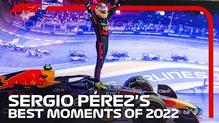 Sergio Perezs Best Moments Of 2022 [upl. by Gianina]