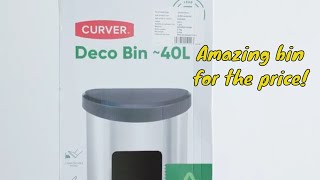 Curver Deco bin review 40L [upl. by Assylem550]