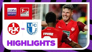 Kaiserslautern v FC Magdeburg  2 Bundesliga 2324 Match Highlights [upl. by Narret88]