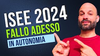 ISEE 2024 il TUTORIAL DEFINITIVO per compilarlo in modo VELOCE e PRATICO isee2024 inps tutorial [upl. by Joung967]