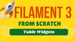 Table widgets  Filament 3 From scratch [upl. by Ahseia266]