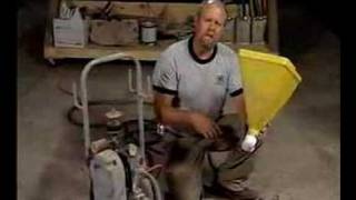 Hopper Gun Concrete Resurfacing Video—ConcreteNetworkcom [upl. by Ettenauq]