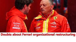 Ferrari F1 restructuring idealistic quotdynamic stabilityquot that condemns to mediocrity without talent [upl. by Garrity]