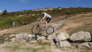 Bike Trials  Trials Riding On The Rocks [upl. by Eduj]