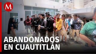 Rescatan a 84 migrantes en una vivienda de Cuautitlán Izcalli Estado de México [upl. by Constantia]